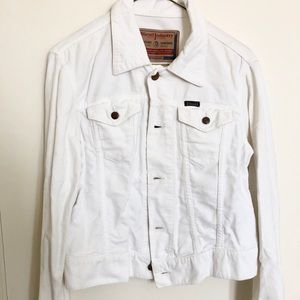 Diesel White Jean Jacket
